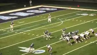 Scott Daly #9 Long Snapper fumble recovery 9-2-11