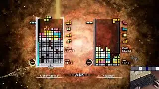 Insane Back to Back 60+ Ultimatris Attacks - Tetris Effect Zone Battle