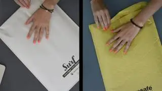 Eco-friendly recyclable padded paper mailers | Hazel 4D