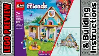 PREVIEW: 42651, LEGO FRIENDS, Horse and Pet Vet Clinic & Building Instructions! LEGO 2025