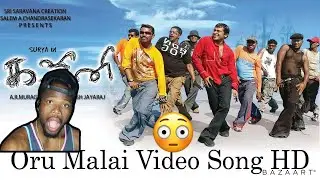Oru Malai Video Song - Ghajini | Suriya | Asin | Nayanthara | Harris Jayaraj | A.R. (REACTION)