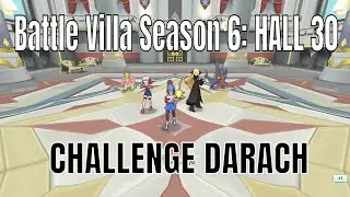 Pokemon Masters - Cynthia Pikachu Lyra VS Hall 30 Darach (Battle Villa Season 6)