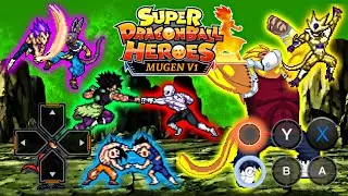 SUPER DRAGON BALL HEROES MUGEN V1 (EXAGEAR ANDROID) 40 CHARACTERS - MUGEN 2022