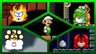 Super Luigi Land 2 - All bosses