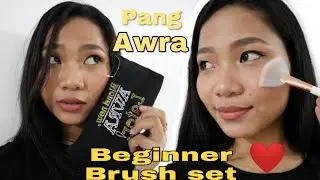 Trying Anne Clutz Beginner Brush Set | kendra niki