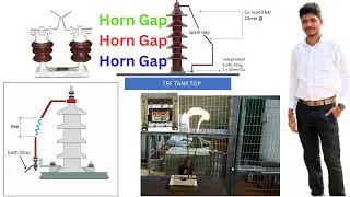 Horn gap in transformer || HORN GAP lighting arrester | horn gap lab experiment