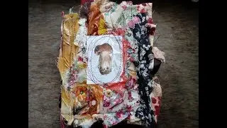 (SOLD) Grungy Boho Botanical Junk Journal 