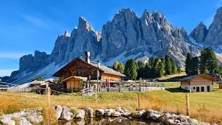 italy trip Oct2025 (อิตาลี ตุลาคม) Day 2 Part 2 Rifugio delle Odle(Geisler Alm), West Dolomite