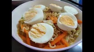 My Homemade Ramen || Simple Ramen Recipe || Elha Ching