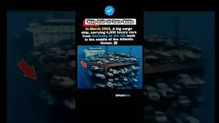 4,000 Luxury Cars Lost! Felicity Ace Sinks in Atlantic 2022 #shorts #facts #motivation #shortvideo