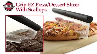 Norpro 5690 Grip-EZ Pizza/Dessert Slicer With Scallops