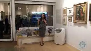 Curatorial tour in the Josef Herman exhibition