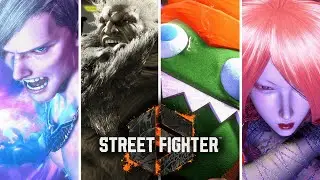 【スト6】AKI＆エド＆ブランカ＆豪鬼 先っちょだけ【ストリートファイター6】