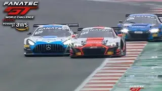 DRAMA on the final lap in Valencia | Fanatec GT World Challenge Europe