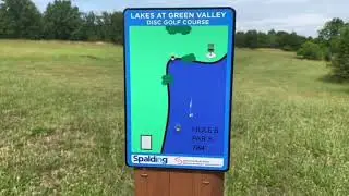 A walkthrough of Lakes at Green Valley disc golf course in Georgia
