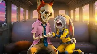 🦊🐰 Nick&rsquo;s Love Became Baby Judy&rsquo;s Only Hope ☠️  The Moment the Car Crashed | Zootopia 2  Animation