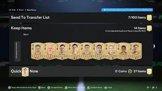 FC 25 Futties team 5 99 Bale packed 😮