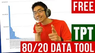 FREE TPT 80/20 Data Analysis Tool: Sharpen Your TPT Business Strategy. | Episode 20