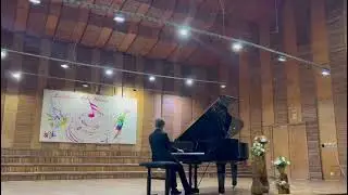 Rachmaninoff preludiu in la b major op 23 la Craiova piano competition