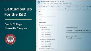 Preparing for the EdD at South College | Doctor of Education