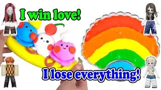 Slime Storytime Roblox | Two best friends fall for the same guy