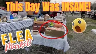 You Will NOT Believe What I Paid For This! The Flea Market Finds Are CRAZY Today!