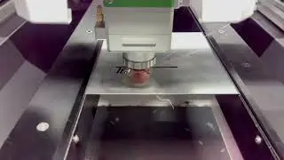 600*600mm fiber laser cutting machine work video