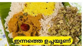 ഇന്നത്തെ ഉച്ചയൂണ് 172Today Lunch at Home II Today's Lunch Menu II Lunch Menu Ideas II Must Try Food