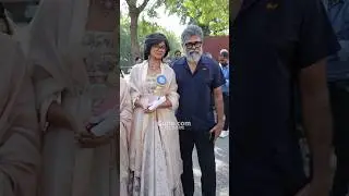 #Sukumar with family celebrating daughter #SukritiveniBandresdi's National Award win | Gulte