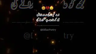 2 lines Urdu Poetry 😔|DilbarPoetry#shorts