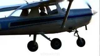 WMSpotters.pl | Cessna 152 SP-FLO | Przyziemienie i odlot na EPOD