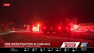 Overnight fire at Warren County business prompts large response