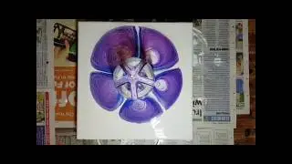 Fluid Painting Techniques l Double Layered Bottle Ring Pour l Acrylic Pour l SUBSCRIBE