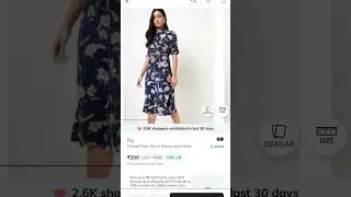 AJIO Dresses Under₹300/-🔥 #shorts #youtubeshorts #viralvideo #viralshort #kajalshriwas #ajio