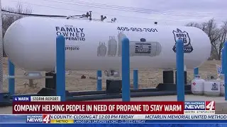 Company helping people in need of propane to stay warm