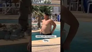 He Lost 50kg in 2 Years 💪🔥 | Obese to Beast Transformation #shorts