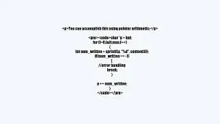 fill a buffer successively