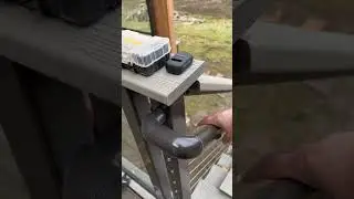 How we decided to install handrails on our cable infill cocktail topper stair railing! #builder