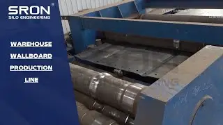 Warehouse Wallboard Production Line for Steel Silo-SRON Silo Engineering
