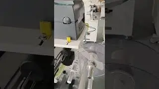 Automatic real time printer label printing cable wire labeling folding machine