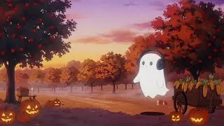 Ghostfi's Apple Orchard 🍎 1 Hour Autumn Lofi Mix | Cozy Fall Beats for Study & Relax | Flofi House