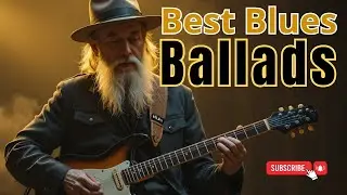 Whiskey & Rain: Deep Blues Music Playlist 💧| Reflective Blues Guitar Live Show 🎸|