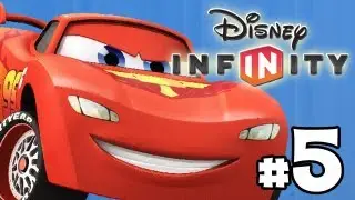 Disney Infinity - Gameplay Walkthrough - Cars Playset - Part 5 - Crashing Radiator Springs (HD)