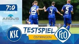 KSC-Testspiel in &Ouml;stringen