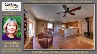 New Listing:  5250 Old Emigrant Trail East, Mountain Ranch, CA