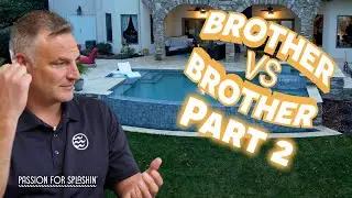 Brother vs Brother POOL BUILD COMPETITION | Charlotte East