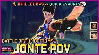 [ Jonte ] Like Water off a Duck's Back | Dhillducks vs Quick Esports | Battle of the Bottoms