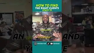 How To Find The Right Clients (Pt 2) #marketingstrategy #marketingcoach #GetClients #marketingtips