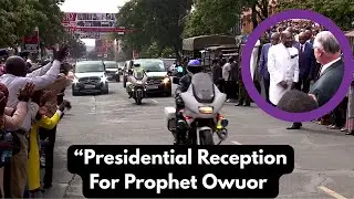 Prophet Owuor Makes Grand Entrance in Nakuru as City Comes to a Standstill