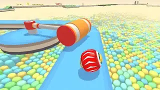 Action Balls Gyrosphere Race 3D Gameplay 💥 Naftrix Gaming Game 242 Android iOS 
